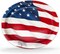40 Pcs 4th of July Plates 12" x 10" American Flag Themed Oval Plates Large Disposable Heavy Duty Platters for 4th of July Independence Day Party Decorations
